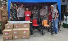 Terima Informasi Sekeluarga Penyandang Disabilitas, Kapolres Cimahi Gercep Berikan Bantuan