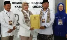 Pilbup Cirebon 2024, Pasangan Wahyu Tjiptaningsih-Solihin Daftar ke KPU
