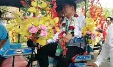 Pilwalkot Bogor 2024, Pasangan Raendi Rayendra-Eka Maulana Diiringi 10 Delman Penuh Bunga