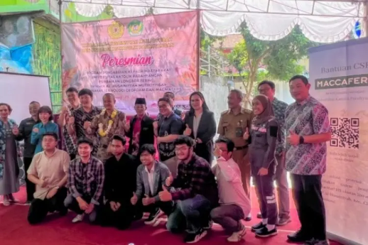 Komitmen Kelestarian Lingkungan, Maccaferri Indonesia Aplikasikan MacMat HS sebagai Solusi Perbaikan Tebing Longsor
