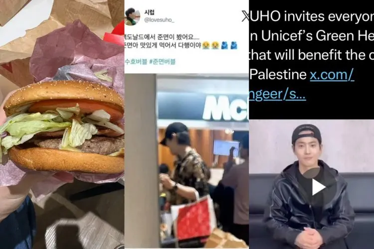 Penggemar Auto Kecewa saat Mengetahui Suho EXO Makan McDonalds yang Diboikot
