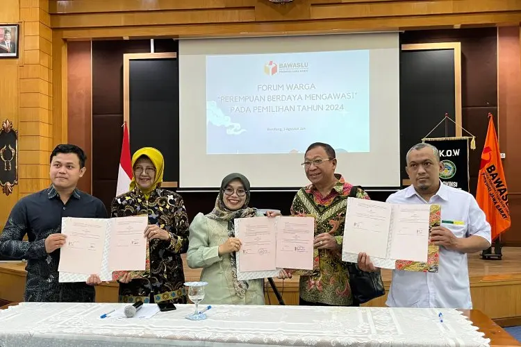 Bawaslu Jabar Libatkan 78 Organisasi Wanita, Kuatkan Pengawasan Pilkada Serentak 2024