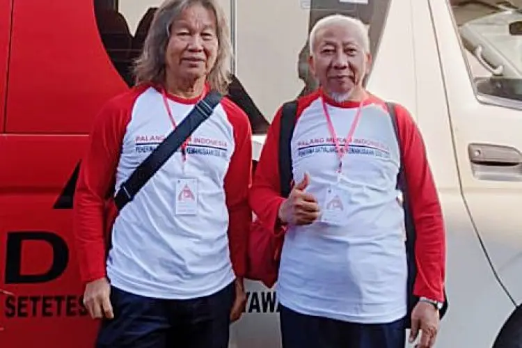 Dapat Satya Lancana Kesejahteraan Sosial dari Wapres RI, Haryono Mengaku Tidak Sakit-sakitan karena Lakukan Donor Darah Sukarela