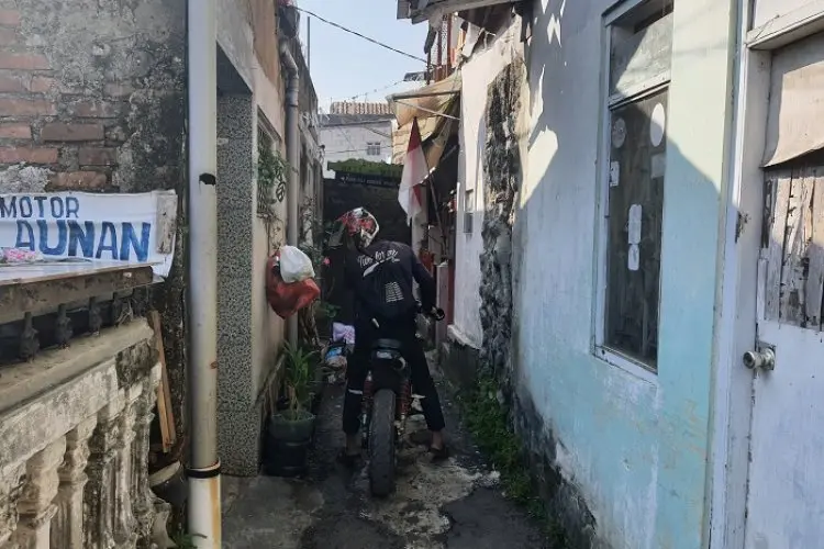 Diduga Sengketa, Akses di Gang Rahayu Ditembok
