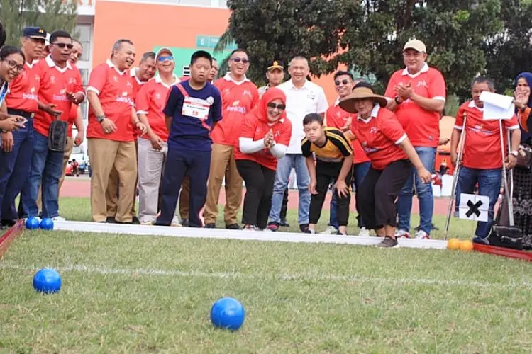 Puluhan Atlet Disabilitas Semangat Ikuti SOIna Cup 2024, DPRD Kabupaten Bogor Mendukung Penuh