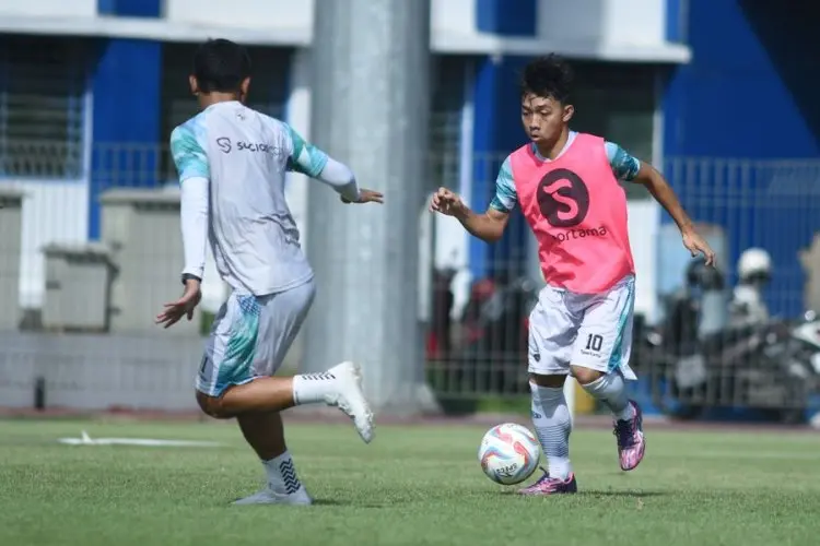 Adzikry Antusias Jalani Latihan Persib Bandung Pasca Libur 10 Hari
