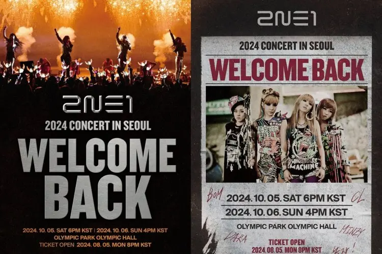 400.000 Orang Ikut War Tiket, YG Umumkan Tiket Konser 2NE1 Telah Terjual Habis