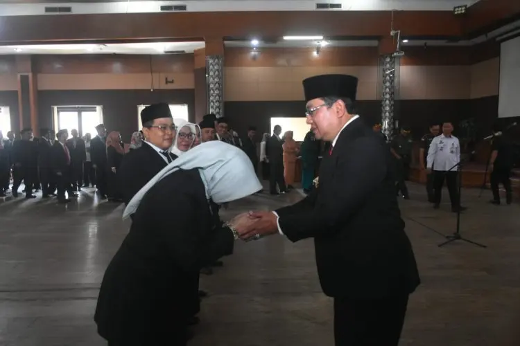 Tuti Ruswati Dilantik Jadi Sekda Kabupaten Sumedang