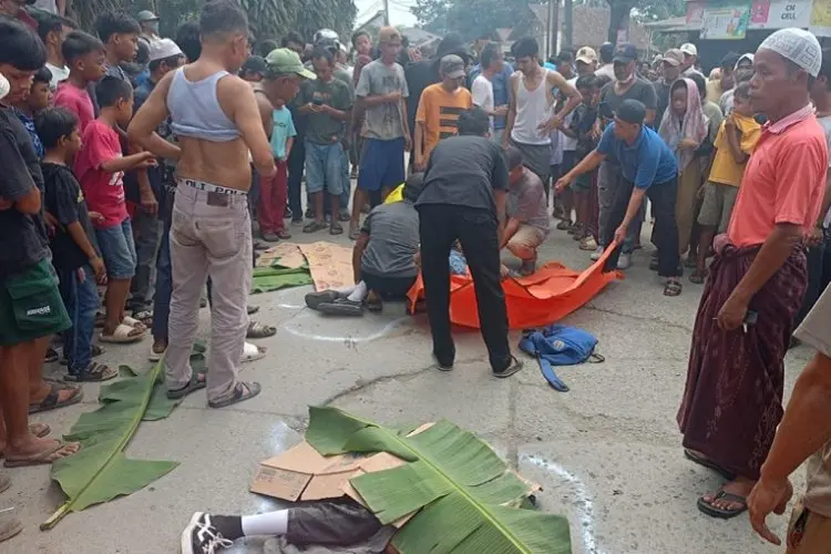 Begini Kronologis Kecelakaan Tronton Tewaskan Dua Pelajar di Rumpin