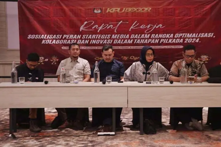 Ingin Sukseskan Pilbup Bogor, KPU Kabupaten Bogor Gandeng Media