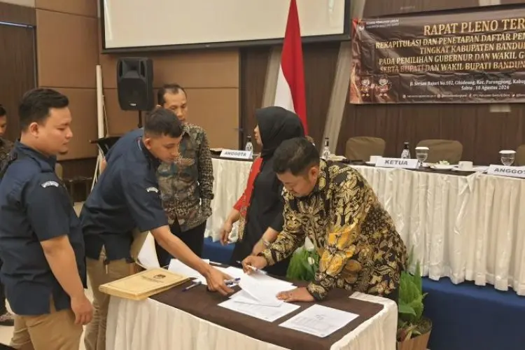 Hasil Rapat Pleno, KPU KBB Tetapkan Jumlah DPS untuk Pilkada Serentak 2024