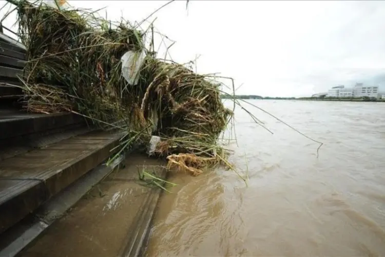 Banjir Bandang di China,  80 Ribu Orang Dievakuasi