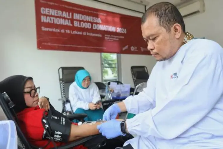 Rayakan HUT ke-79 RI dan HUT ke-16, Generali Indonesia Gelar Donor Darah Serempak di 16 Titik se-Indonesia