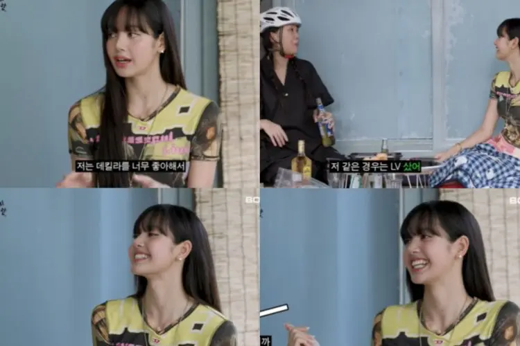 Lisa BLACKPINK Bahas Peran Pacarnya dalam 'ROCKSTAR' dengan Lee Youngji