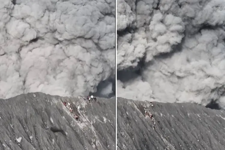 Meletus 242 Kali, Gunung Dukono di Maluku Utara Berada Pada Status Waspada
