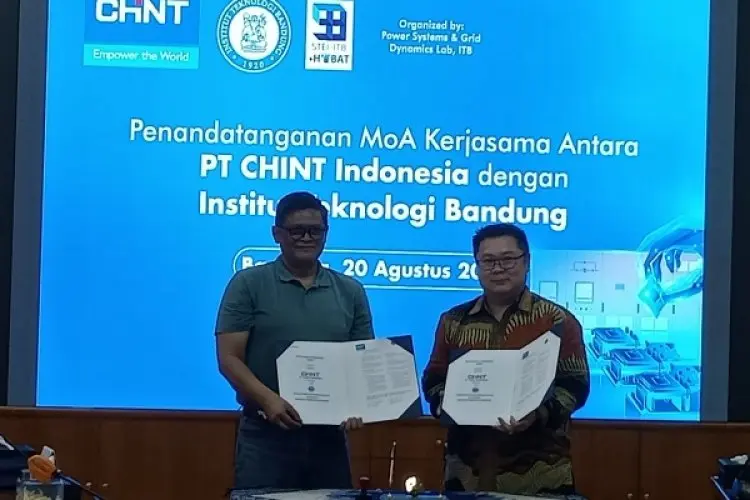 PT CHINT Indonesia Hibahkan Peralatan Dynamic Voltage Restorer ke ITB