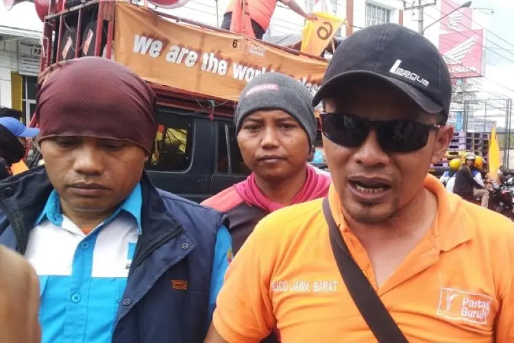 Koalisi Lima Serikat Pekerja KBB Ancam Netral pada Pilbup Bandung Barat 2024 Lantaran Tak Ada Visi Misi untuk Buruh