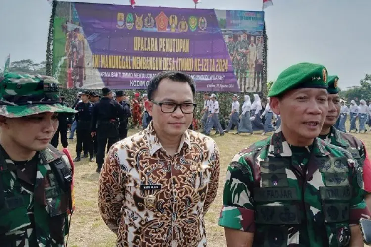 TMMD Kodim 0620 Kabupaten Cirebon Resmi Ditutup