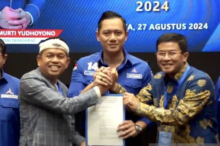 Demokrat Serahkan Rekom untuk Dedi-Erwan, Duh! AHY Singgung-singgung Bobotoh Persib