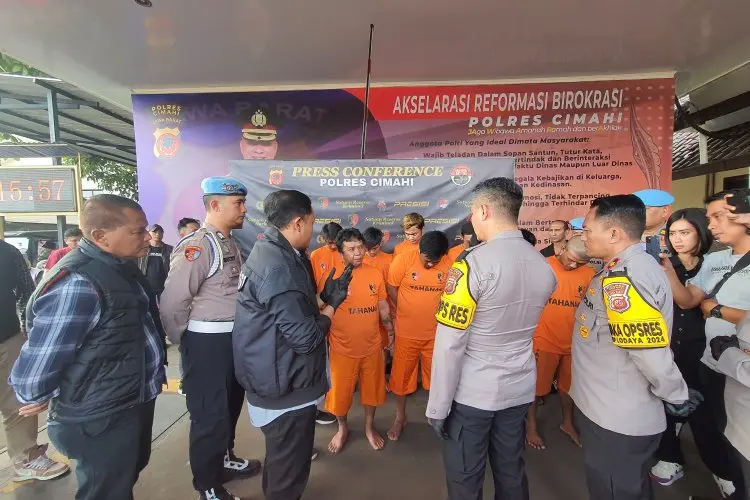 Pakai Modus ini, Pelaku Curanmor Gasak Belasan Motor di Wilayah Hukum Polres Cimahi