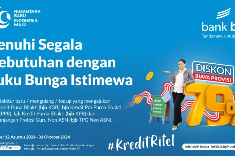 bank bjb Beri Diskon Provisi 79% Melalui Program bjb SEMARAK 