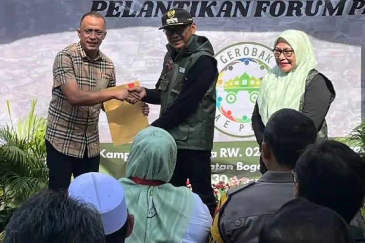 Program Gerobak Sae Pisan Percepat Penanganan Kawasan Pemukiman Kumuh di Kota Bogor