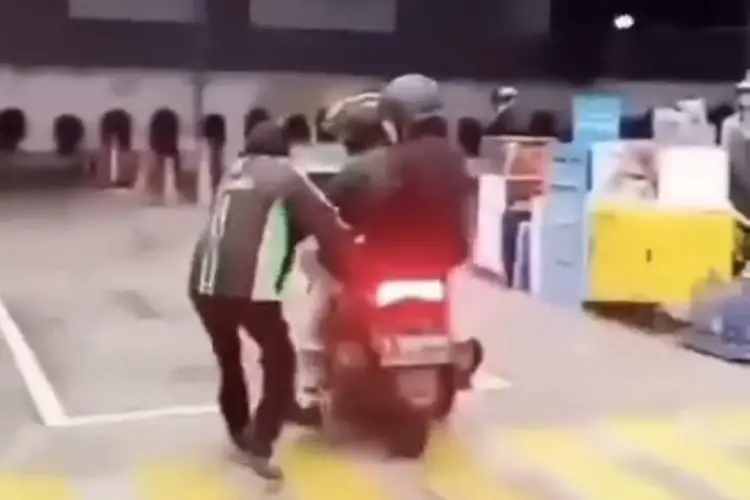 Viral Driver Ojol Wanita Pergoki Suami Diduga Bonceng Wanita Lain di Pom Bensin