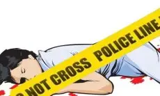 Bayu Tersungkur Usai Alami Pembacokan di Jalan Sokarno-Hatta
