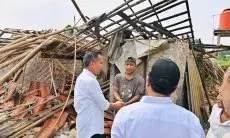 Tinjau Lokasi Bencana di Pamijahan Bogor, Bey Machmudin Imbau Warga Terus Waspada