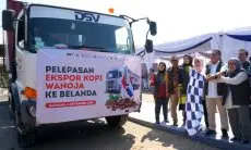 FOTO Pelepasan Ekspor Kopi Wanoja Ke Belanda