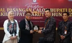 Dua Bapaslon Pilkada Garut Penuhi Syarat Kesehatan