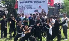 Pendekar Silat PSHT Dukung Bayu Syahjohan-Misyafaur Rahman di Pilbup Bogor 2024