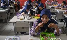 DKPP Jabar Tinjau Ujicoba Makan Gratis di Sumedang, Ini Menunya...