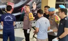 Polisi Ciduk Pelaku Perampokan di BRI Link di Jalan Raya Arjasari