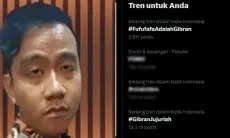 Bukti-bukti Makin Terlihat Jelas, Tagar #FufufafaAdalahGibran hingga #GibranJujurlah Trending di X