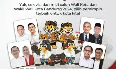 KPU Rilis Visi Misi 4 Bacalon Piwalkot Bandung 2024, Berikut Isinya...