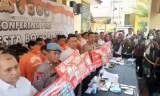 Satu Setengah Bulan, Polresta Bogor Ringkus 43 Tersangka Kasus Penyalahgunaan Narkoba