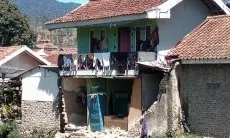Gempa sebabkan empat Rumah Warga di Desa Tarumajaya Kertasari Rusak