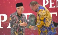 Angka Universal Coverage Jamsostek Diharapkan Terus Meningkat, Wapres Ma'ruf Amin Berikan Paritrana Award