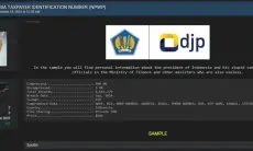 6 Juta Data NPWP Diretas Bjorka, Informasi Milik Presiden Jokowi hingga Keluarganya Bocor ke Publik