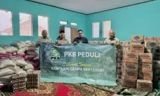 PKB Salurkan Bantuan Makanan, Obat-obatan Hingga Trauma Healing untuk Anak-anak Korban Gempa Kertasari