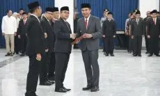 Bey Machmudin Kukuhkan 5 Pjs Bupati, Ini Daftarnya...