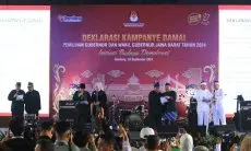FOTO: Deklarasi Kampanye Damai Pilgub Jabar 2024