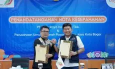 Perumda PPJ dan Bank Raya Dorong Digitalisasi Transaksi Pedagang Pasar Tradisional 