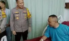 Kapolresta Bandung Jenguk Steward Korban Kerusuhan Oknum Bobotoh Usai Laga Persib vs Persija