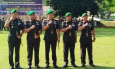 Mayor Inf Bistok Barry Obaja Sinarmata Resmi Pimpin Yonif Mekanis 315/Garuda