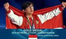 Alumnus SMKN 1 Cimahi Raih Emas World Skills Competition 2024