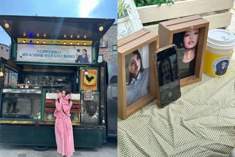 Jennie BLACKPINK Beri Dukungan pada Suzy dengan Kirim Truk Kopi ke Lokasi Syuting Drama