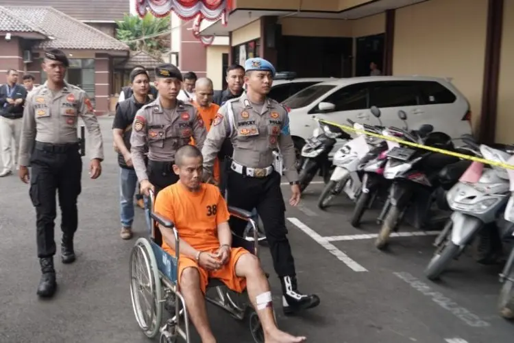 Bikin Resah Warga Tasikmalaya, Polisi Ciduk Komplotan Residivis Curanmor, Satu Pelaku Dihadiahi Timah Panas