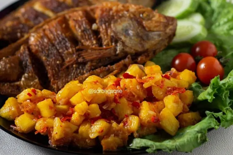 8 Rahasia Membuat Sambal Nanas yang Bikin Nagih